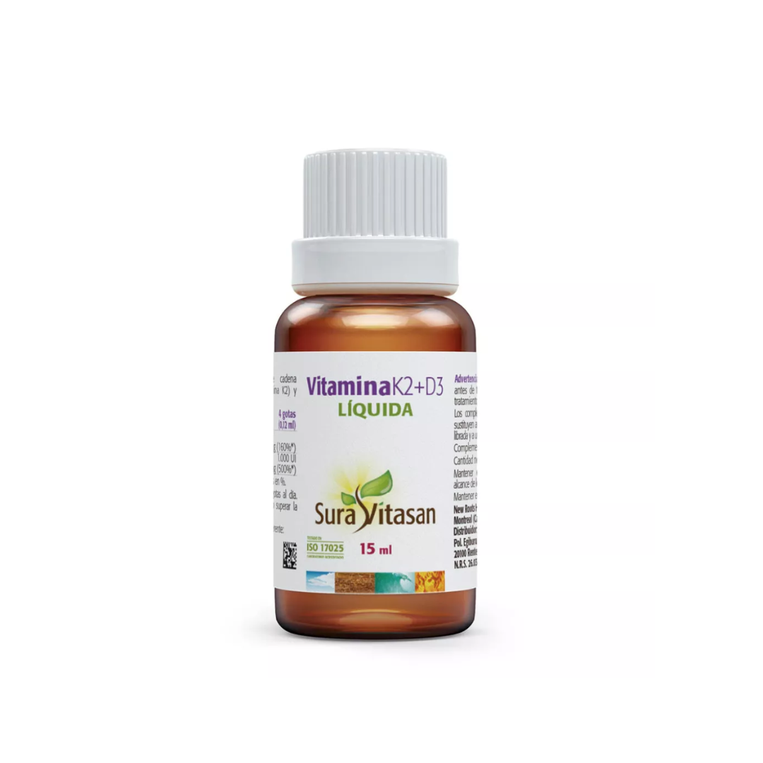 Sura Vitasan Vitamina D3  1000 UI + K2 (15 ml)