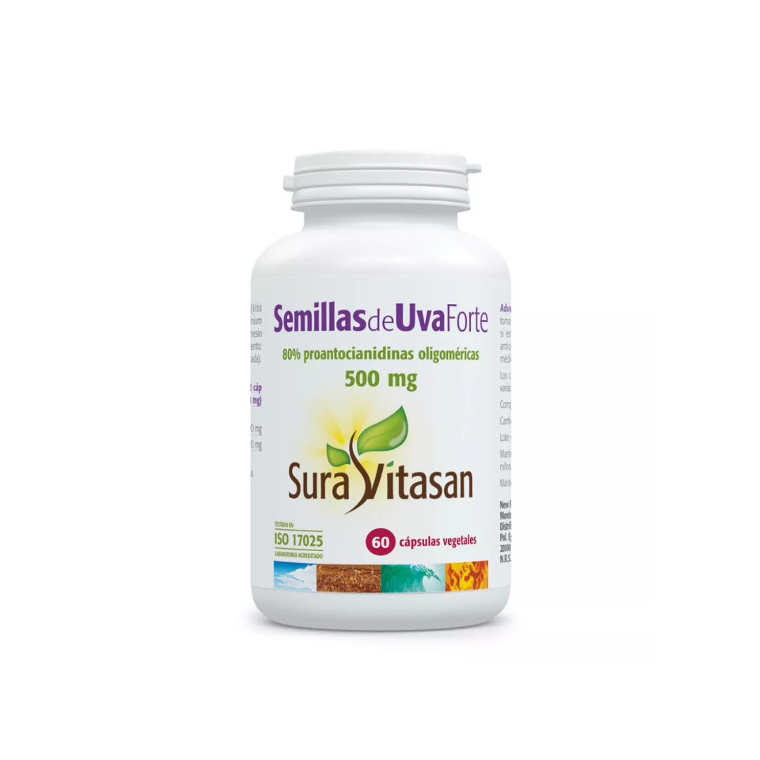 Sura Vitasan Semillas de Uva Forte (60 cápsulas)