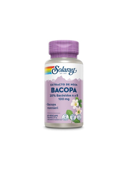 Solaray Bacopa 100 mg (60 capsulas)