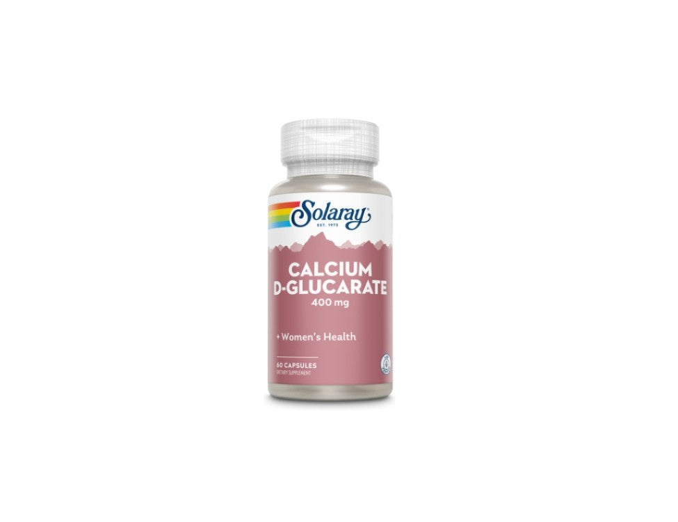 Solaray D-Glucarato de calcio 400 mg (60 cápsulas)