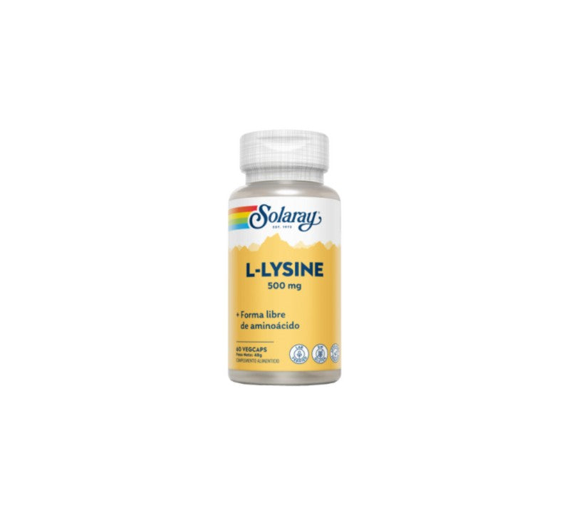 Solaray L-Lisina 500 mg (60 cápsulas)