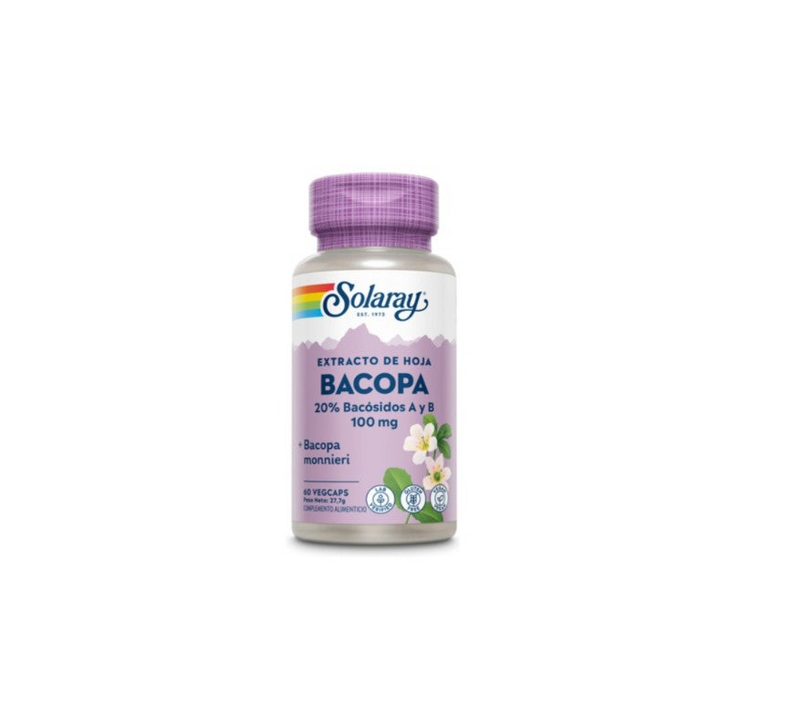 Solaray Bacopa 100 mg (60 capsulas)