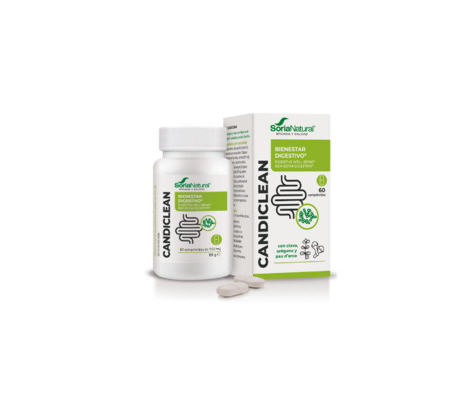 Soria Natural Candiclean 1100 mg (60 comprimidos)