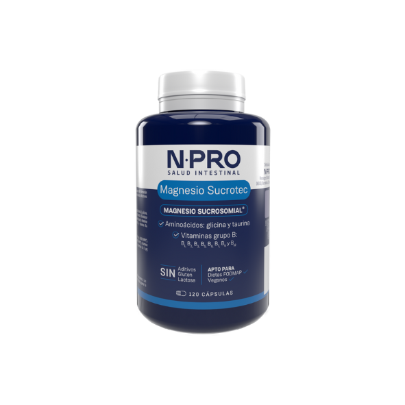 N-Pro Magnesio Sucrotec (120 cápsulas)