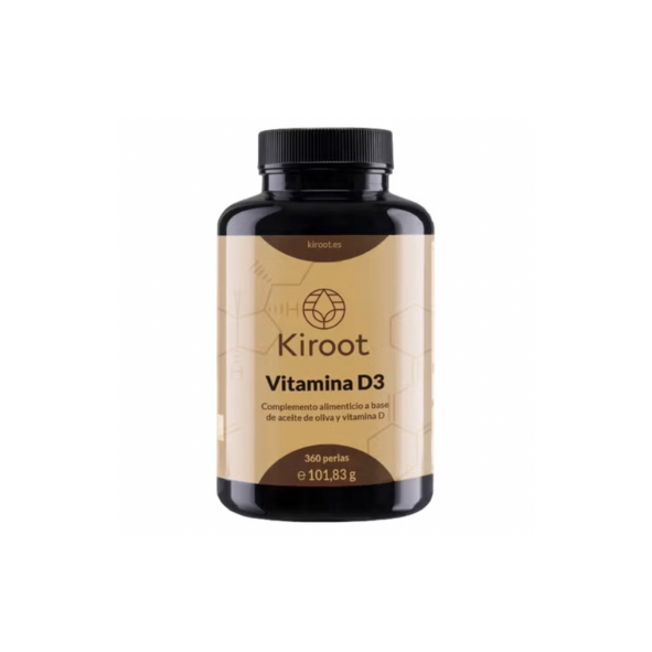 Kiroot Vitamina D3 4000 UI (360 perlas)