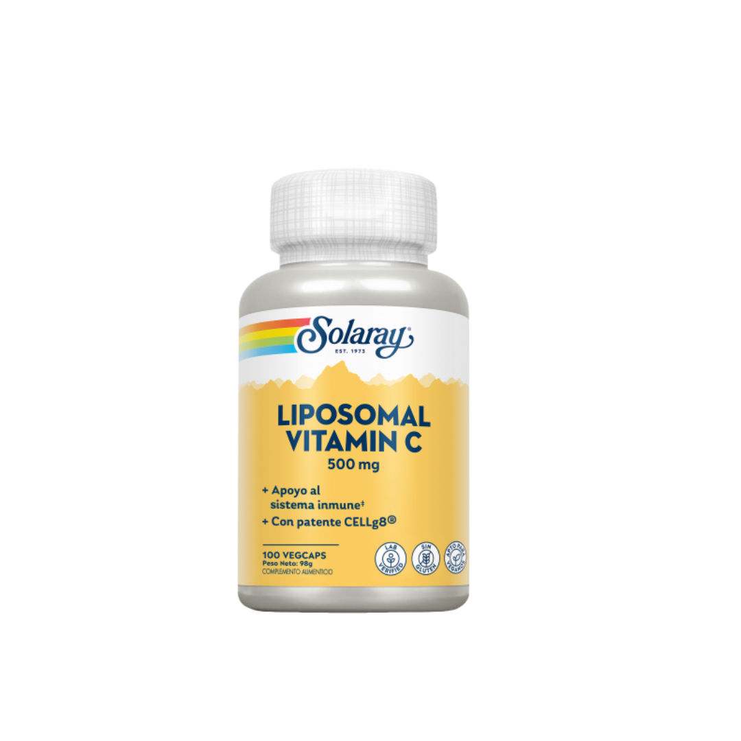 Solaray Vitamina C Liposomada 500 mg (100 cápsulas)