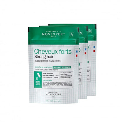 Novexpert Suplemento Alimenticio Strong Hair (3 PAQUETES)